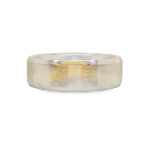 8MM VITALIUM BEVEL SATIN Lennon's W.B. Wilcox Jewelers New Hartford, NY