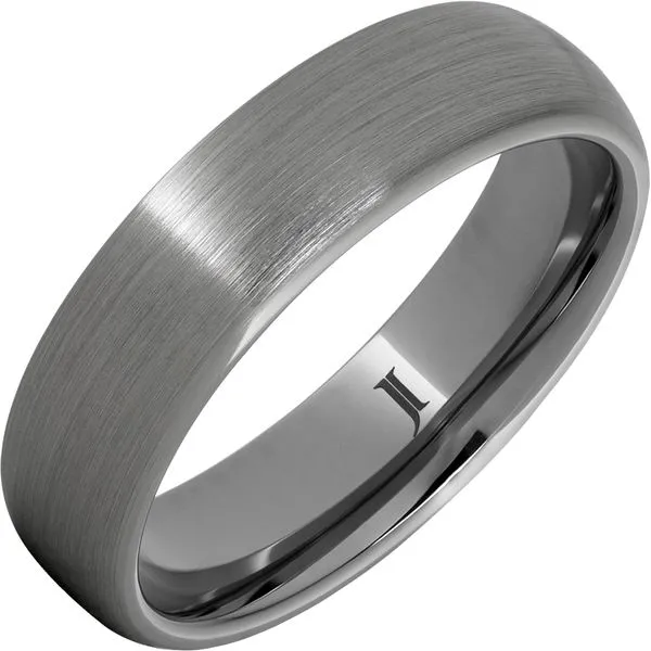 6MM TUNGSTEN CARBIDE DOME SATIN Lennon's W.B. Wilcox Jewelers New Hartford, NY