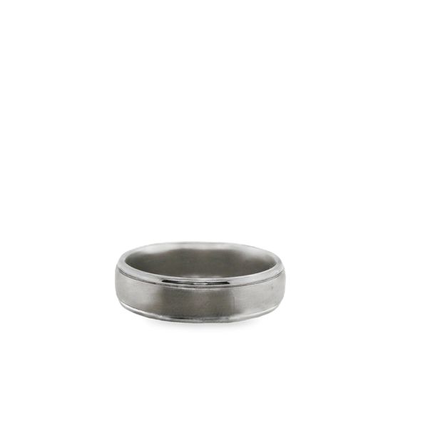 6MM TANTALUM BAND IN GREY SATIN FINISH Lennon's W.B. Wilcox Jewelers New Hartford, NY