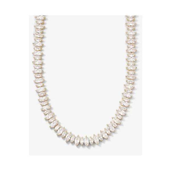 "SHE'S SO FINE" CHOKER 18K GOLD PLATED OVER BRASS Lennon's W.B. Wilcox Jewelers New Hartford, NY