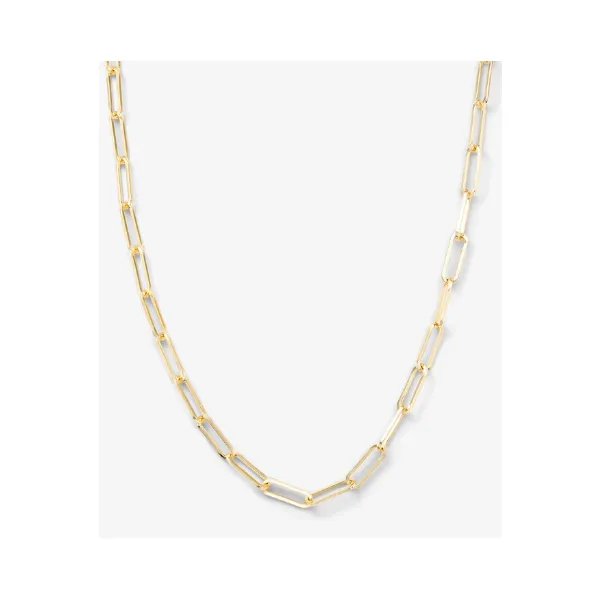 SAMANTHA CHAIN NECKLACE 18K GOLD PLATED OVER BRASS ADJUSTBALE 15" TO 18" Lennon's W.B. Wilcox Jewelers New Hartford, NY