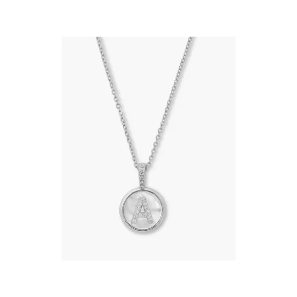 BABY LOVE LETTERS MEDALLION NECKLACE - LETTER "A" Lennon's W.B. Wilcox Jewelers New Hartford, NY