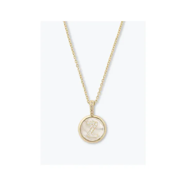 BABY LOVE LETTERS MEDALLION NECKLACE - LETTER "Z" Lennon's W.B. Wilcox Jewelers New Hartford, NY