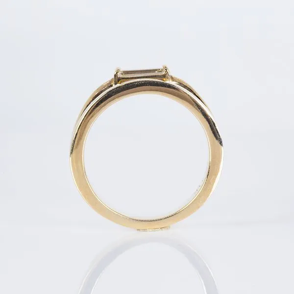14K Royal Yellow Gold Horizontal Baguette Fashion Ring Image 3 Les Olson Jewelers Palm Harbor, FL