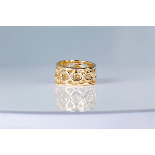 14K Royal Yellow Gold Multi Diamond Fashion Ring Image 3 Les Olson Jewelers Palm Harbor, FL