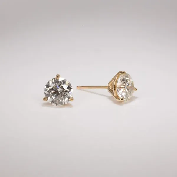 Diamond Stud Earrings Les Olson Jewelers Palm Harbor, FL