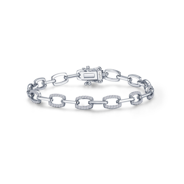 SILVER BRACELET WITH GEMSTONES Les Olson Jewelers Palm Harbor, FL