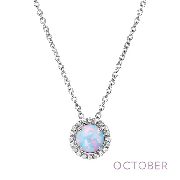 Silver pendant with gemstone Les Olson Jewelers Palm Harbor, FL