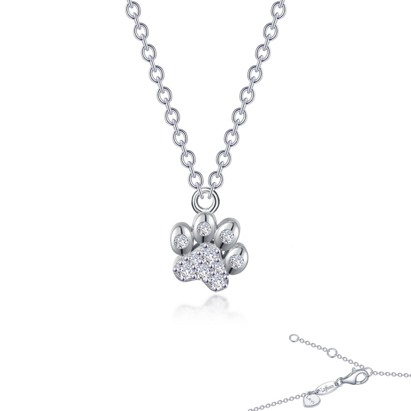 Silver pendant with gemstone Les Olson Jewelers Palm Harbor, FL
