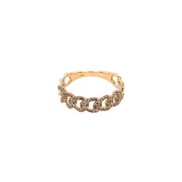 0.32CTW DIAMOND PAVE LINK RING similar item image