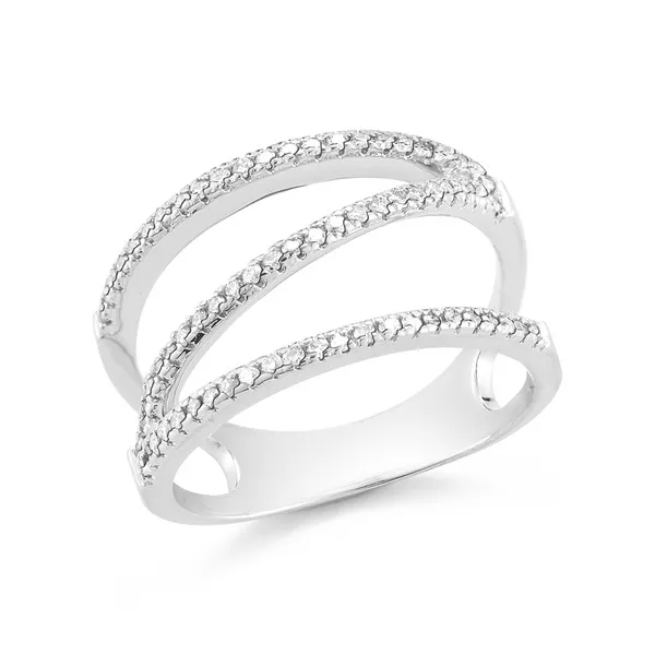 0.36CT DIAMOMOND ZIG ZAG FASHION RING similar item image