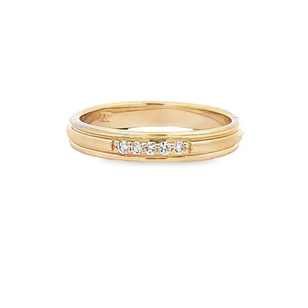 0.07CT DIAMOND GROOVED FASHION RING similar item image