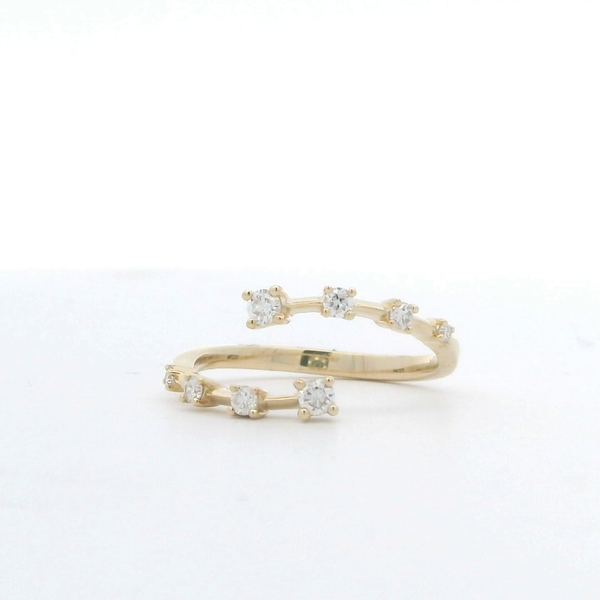 0.25CTW DIAMOND BYPASS FASHION RING Image 2 Lester Martin Dresher, PA