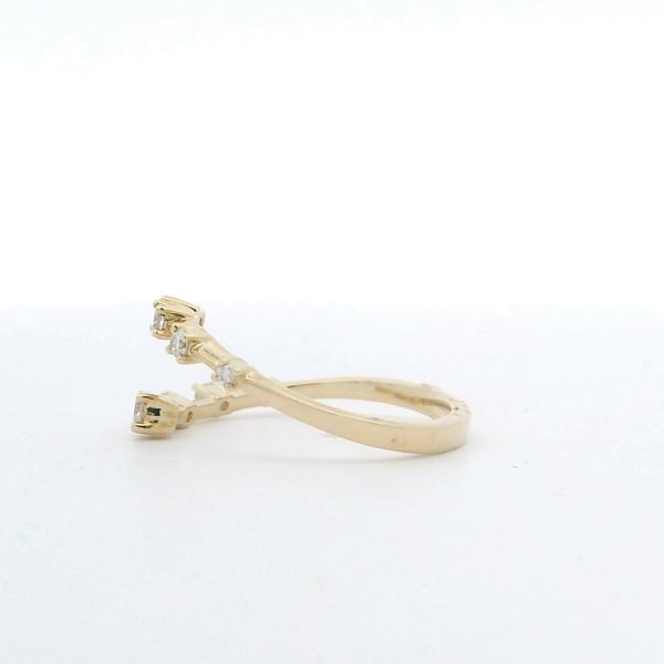 0.25CTW DIAMOND BYPASS FASHION RING Image 3 Lester Martin Dresher, PA