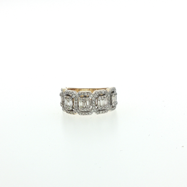 2.50CTW DIAMOND FASHION RING SET IN14KT YELLOW AND WHITE GOLD Lester Martin Dresher, PA