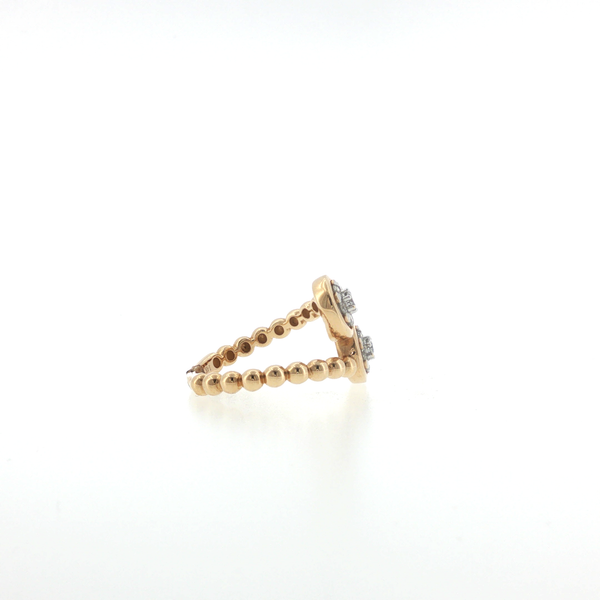 0.41CTW DIAMOND BYPASS RING Image 2 Lester Martin Dresher, PA