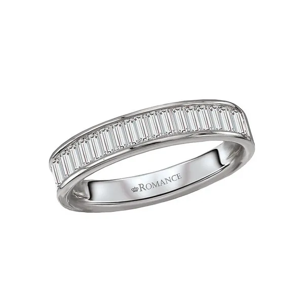 0.785CTW BAGUETTE DIAMOND CHANNEL SET WEDDING BAND Lester Martin Dresher, PA