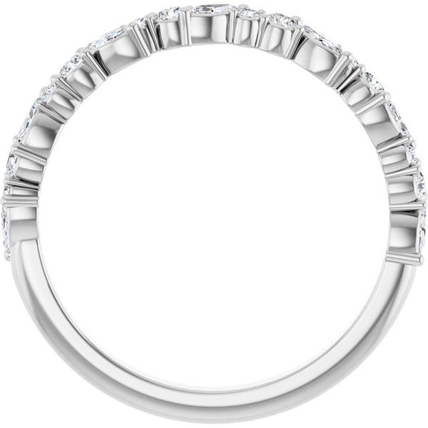 Diamond Wedding Band Image 2 Lester Martin Dresher, PA