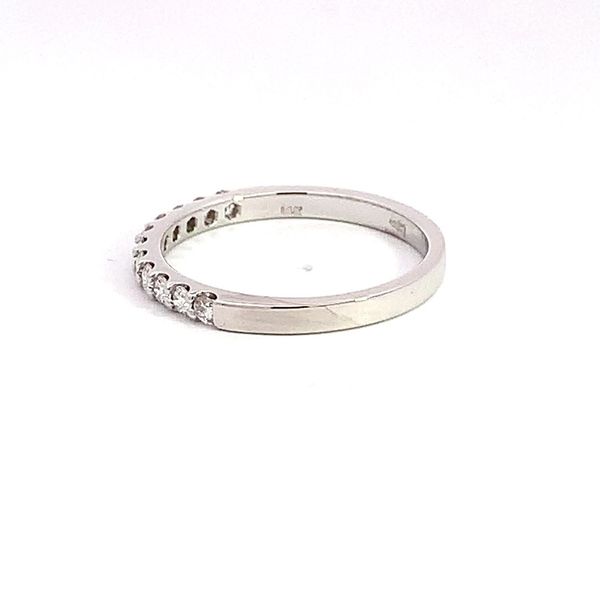 0.33CT DIAMOND HALF WAY AROUND SHARED PRONG WEDDING BAND Image 2 Lester Martin Dresher, PA