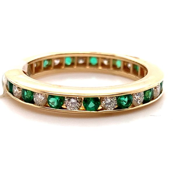 EMERALD AND DIAMOND RING Image 2 Lester Martin Dresher, PA