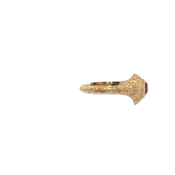 0.32CT KITE SHAPED RUBY RING I Image 2 Lester Martin Dresher, PA