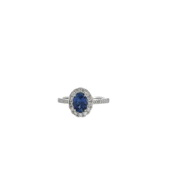 SAPPHIRE AND DIAMOND RING Image 2 Lester Martin Dresher, PA