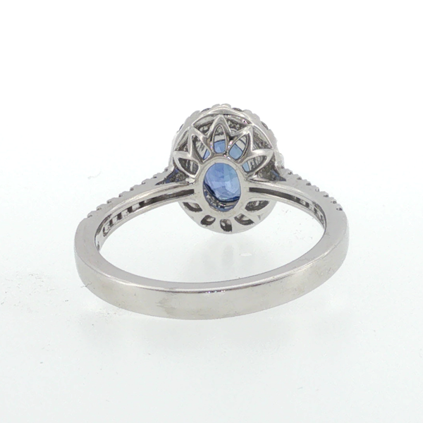 SAPPHIRE AND DIAMOND RING Image 3 Lester Martin Dresher, PA