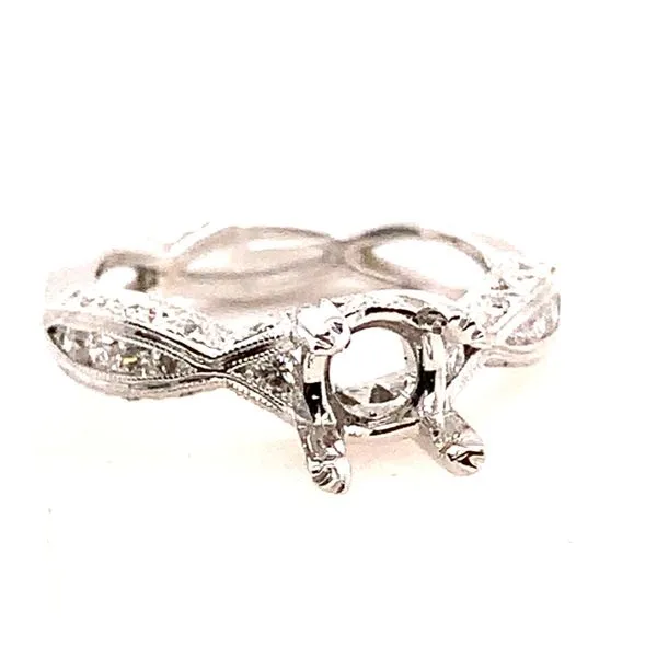 0.50CT DIAMOND SEMI-MOUNT RING Image 2 Lester Martin Dresher, PA