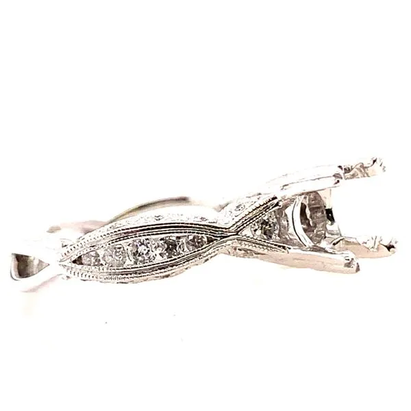 0.50CT DIAMOND SEMI-MOUNT RING Image 3 Lester Martin Dresher, PA