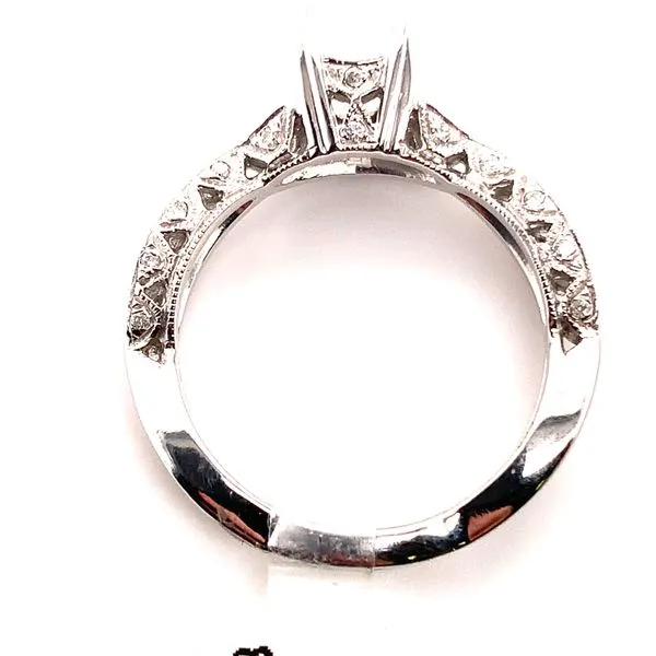 0.50CT DIAMOND SEMI-MOUNT RING Image 4 Lester Martin Dresher, PA