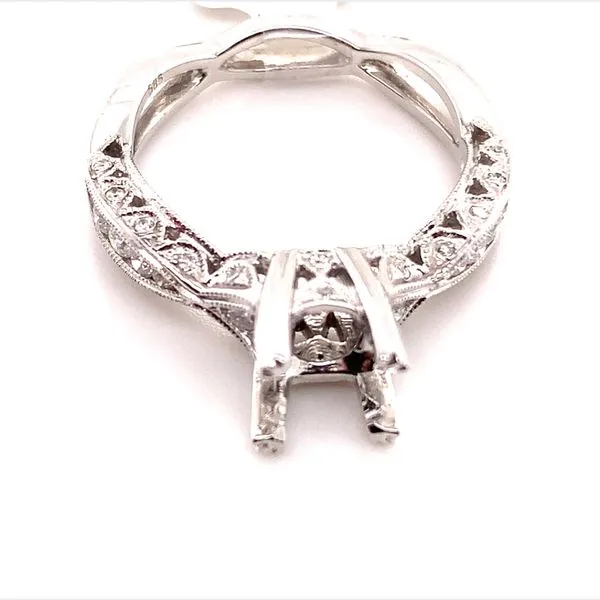 0.50CT DIAMOND SEMI-MOUNT RING Image 5 Lester Martin Dresher, PA