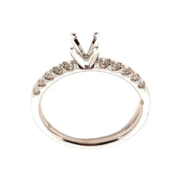 0.25CT 10 DIAMOND SEMI-MOUNT RING Image 2 Lester Martin Dresher, PA