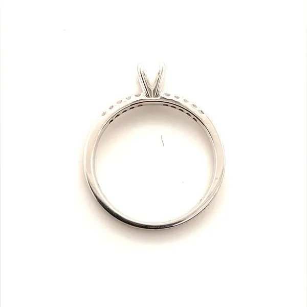 0.10CT 10 DIAMOND SEMI-MOUNT RING Image 2 Lester Martin Dresher, PA