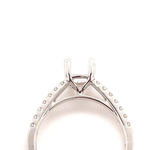 0.20CT 14 DIAMOND SEMI-MOUNT RING Image 3 Lester Martin Dresher, PA