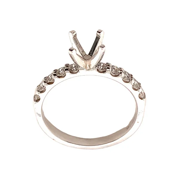 0.50TD 10 DIAMOND SEMI-MOUNT RING Image 2 Lester Martin Dresher, PA