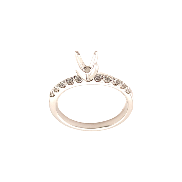 0.33CT DIAMOND SHARED PRONG SEMI-MOUNT Image 2 Lester Martin Dresher, PA