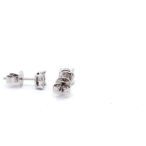 0.35CTW DIAMOND CLUSTER STUD EARRINGS Image 4 Lester Martin Dresher, PA