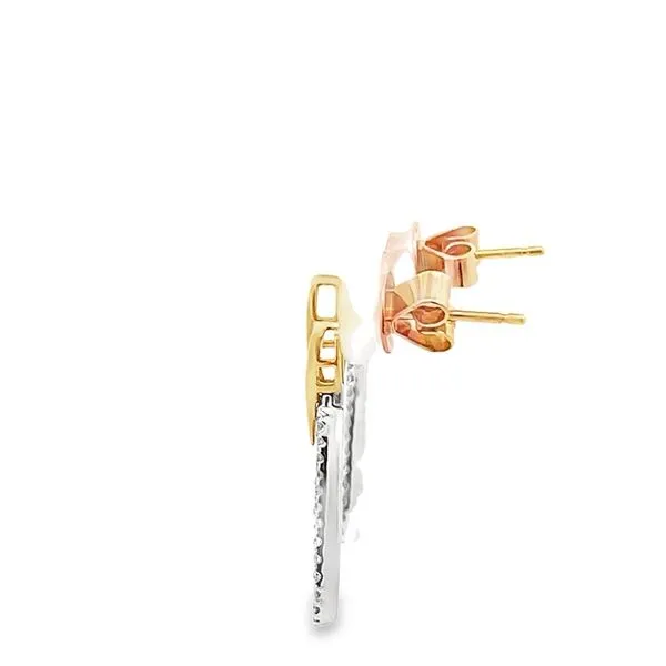 0.26CTW DIAMOND TEARDROP EARRINGS Image 2 Lester Martin Dresher, PA
