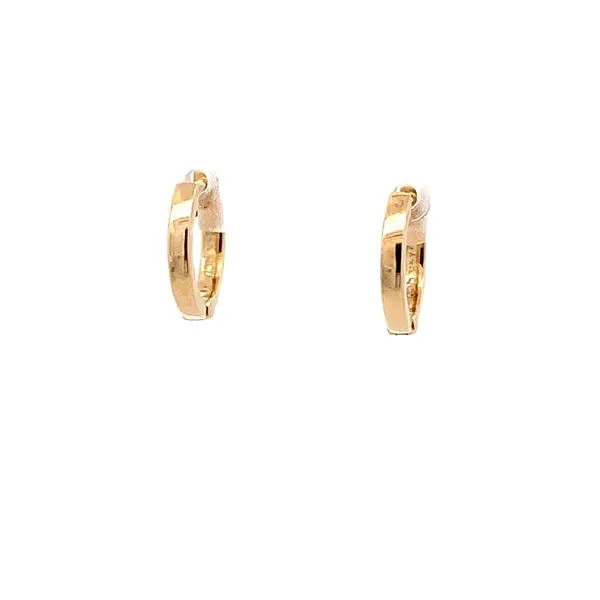 0.26CT DIAMOND SMALL HUGGIE EARRINGS Image 3 Lester Martin Dresher, PA