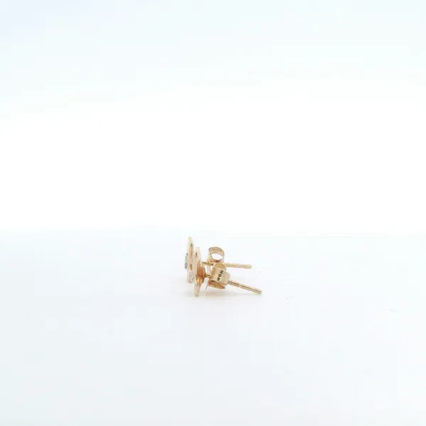 0.02CTW DIAMOND BUTTERFLY STUD EARRINGS Lester Martin Dresher, PA