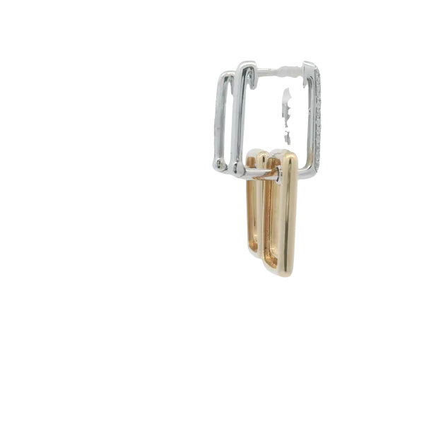 0.20CTW DIAMOND WITH HUGGIE EARRINGS Image 2 Lester Martin Dresher, PA