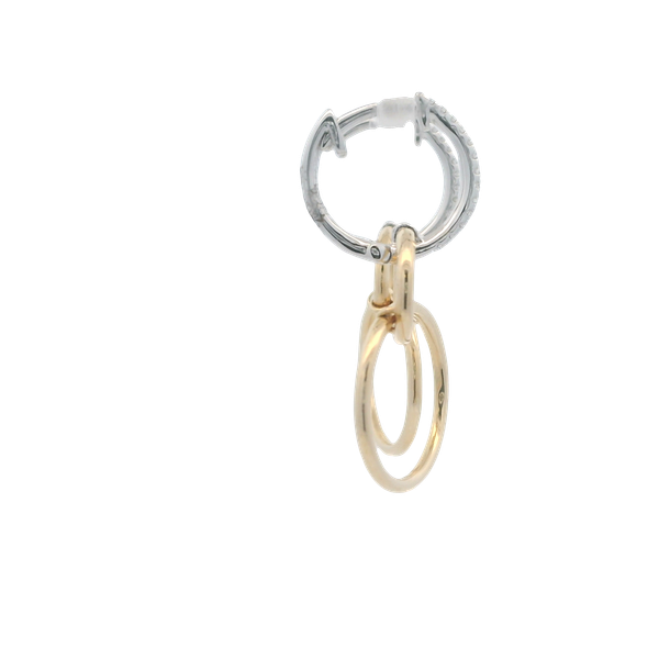 0.10CT DIAMOND HUGGIE EARRINGS Image 2 Lester Martin Dresher, PA