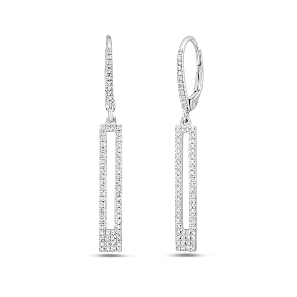 DIAMOND EARRINGS Lester Martin Dresher, PA