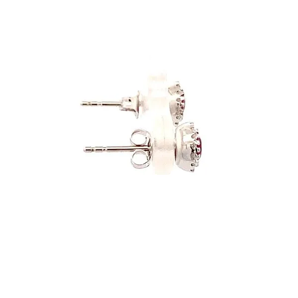 0.63CT RUBY STUD EARRINGS Image 2 Lester Martin Dresher, PA