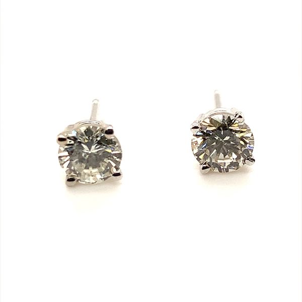 Diamond Stud Earrings Image 3 Lester Martin Dresher, PA