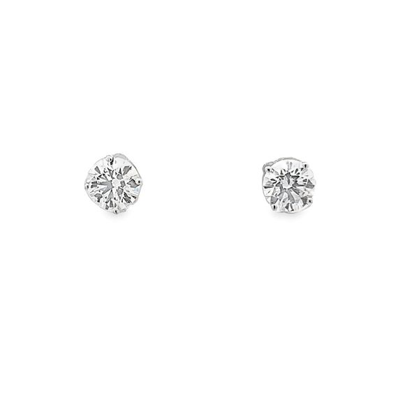 1.00CT TW G/SI1 DIAMOND STUD EARRINGS Image 2 Lester Martin Dresher, PA