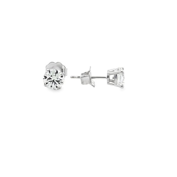 1.00CT TW G/SI1 DIAMOND STUD EARRINGS Image 3 Lester Martin Dresher, PA