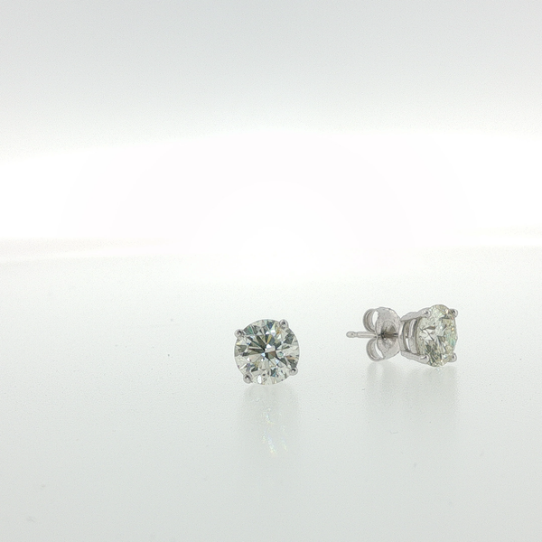 DIAMOND STUD EARRINGS Lester Martin Dresher, PA