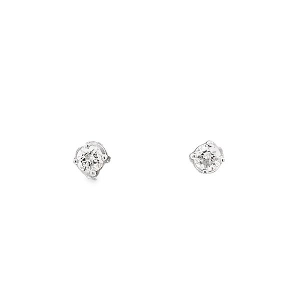 0.50CT TW WHT/SI RB DIAMOND STUD EARRINGS Image 2 Lester Martin Dresher, PA