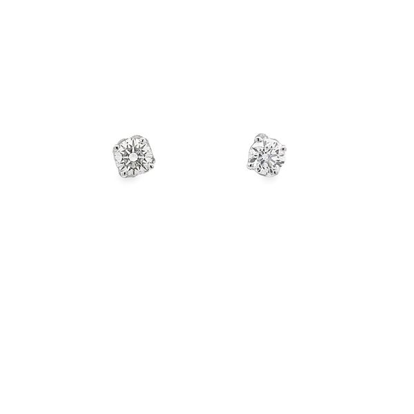 DIAMOND STUD EARRINGS Image 3 Lester Martin Dresher, PA